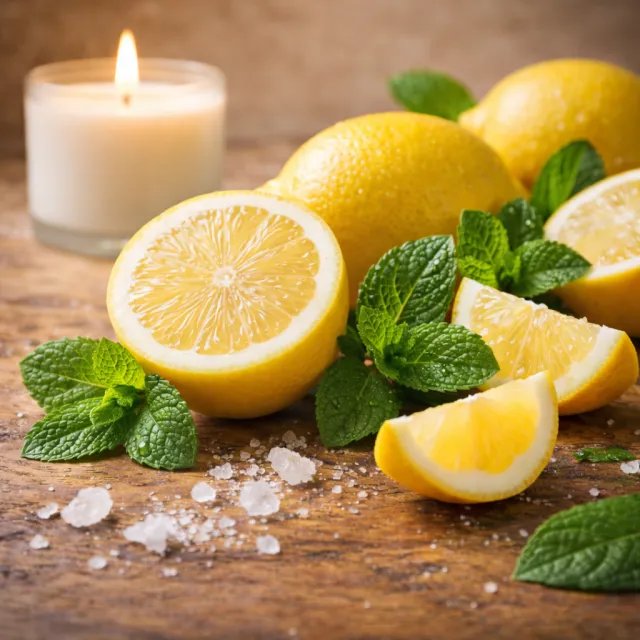 Dišavno olje Limona mint – za sveče